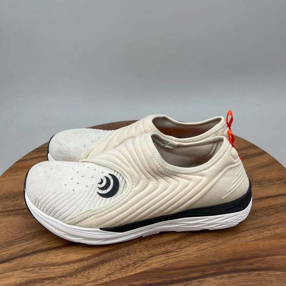 Topo Athletic Vibe Shoes Womens Size 9 White Recovery Slip-On Casual Sneakers